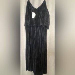 Plisse Mid length dress with tags